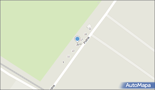 Ząbkowice Śląskie, Polna, 15, mapa Ząbkowice Śląskie