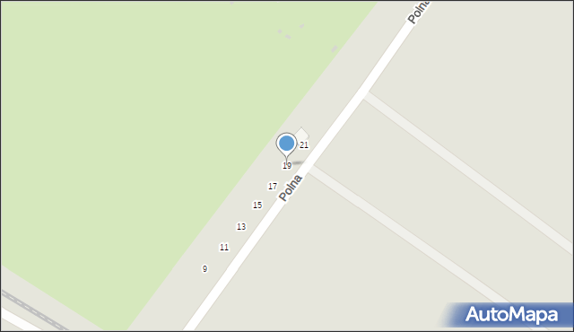 Ząbkowice Śląskie, Polna, 19, mapa Ząbkowice Śląskie