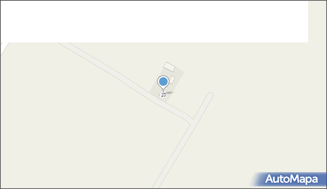 Zagrody, Polna, 10, mapa Zagrody