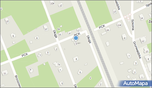 Żarki-Letnisko, Polskiego Czerwonego Krzyża, 1, mapa Żarki-Letnisko