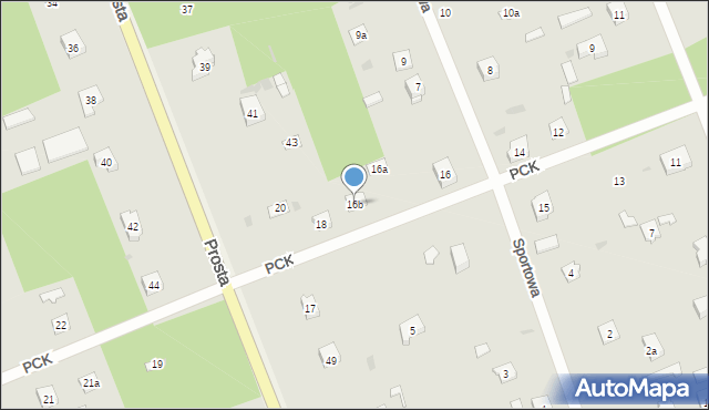 Żarki-Letnisko, Polskiego Czerwonego Krzyża, 16b, mapa Żarki-Letnisko