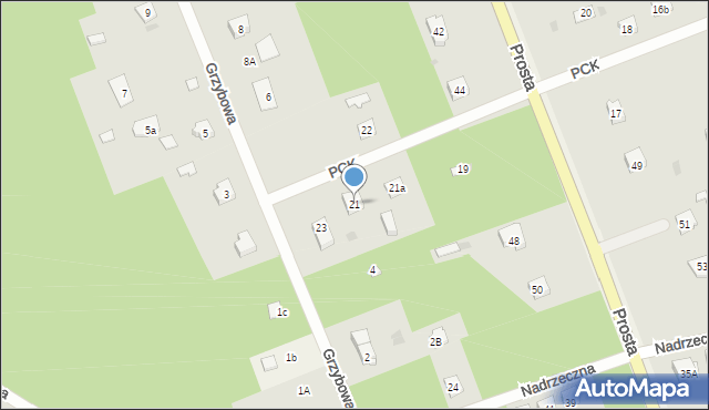 Żarki-Letnisko, Polskiego Czerwonego Krzyża, 21, mapa Żarki-Letnisko