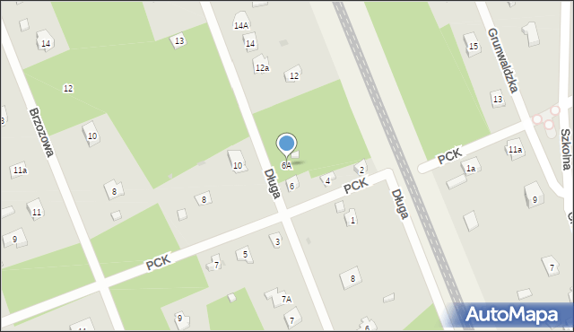 Żarki-Letnisko, Polskiego Czerwonego Krzyża, 6A, mapa Żarki-Letnisko