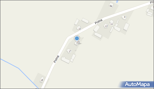 Zawidz Kościelny, Polna, 15A, mapa Zawidz Kościelny