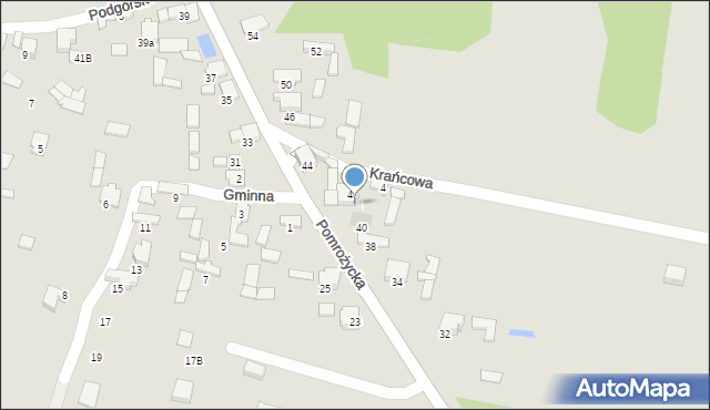 Zawiercie, Pomrożycka, 42, mapa Zawiercie