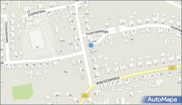 Zbąszyń, Poznańska, 11, mapa Zbąszyń