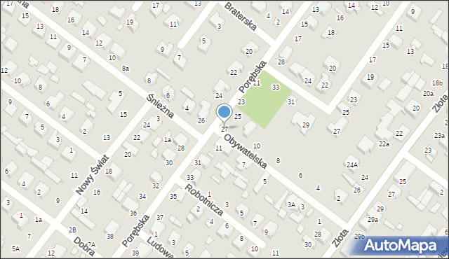 Zduńska Wola, Porębska, 27, mapa Zduńska Wola