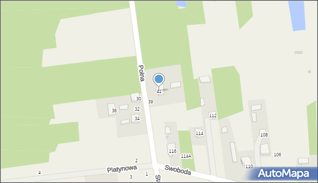 Żelków-Kolonia, Polna, 41, mapa Żelków-Kolonia