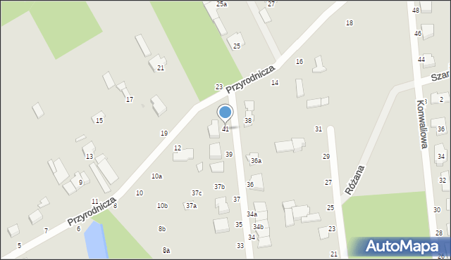 Zgierz, Podgórna, 41, mapa Zgierz