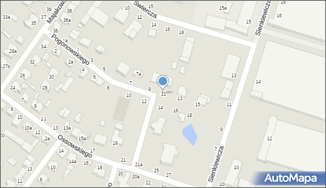 Zgierz, Pogonowskiego Stefana, 11, mapa Zgierz