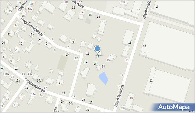 Zgierz, Pogonowskiego Stefana, 13, mapa Zgierz