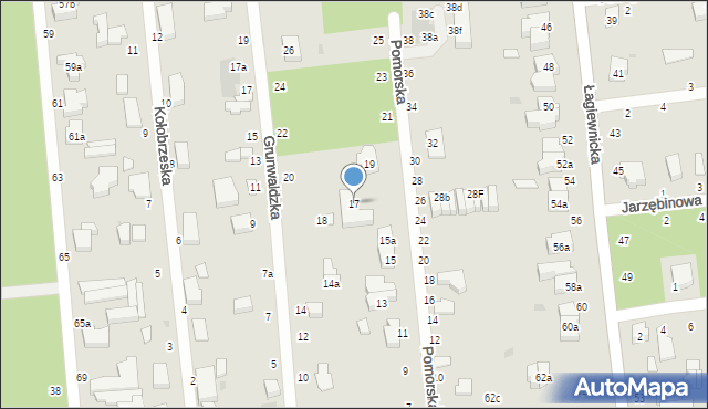 Zgierz, Pomorska, 17, mapa Zgierz