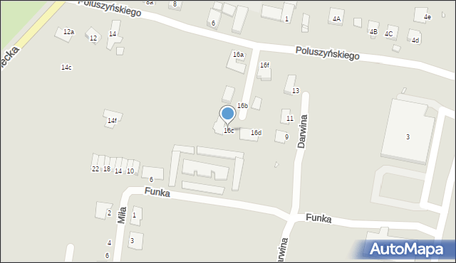 Zgorzelec, Poluszyńskiego, 16c, mapa Zgorzelec
