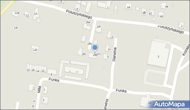 Zgorzelec, Poluszyńskiego, 16d, mapa Zgorzelec