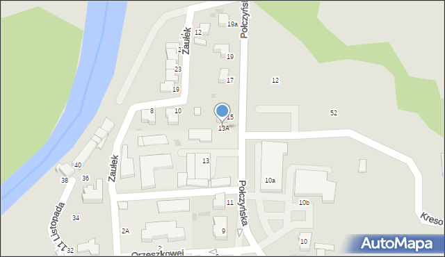 Złocieniec, Połczyńska, 13A, mapa Złocieniec