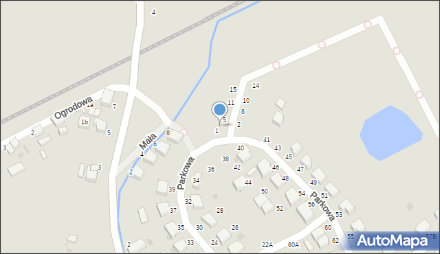 Złocieniec, Północna, 3, mapa Złocieniec