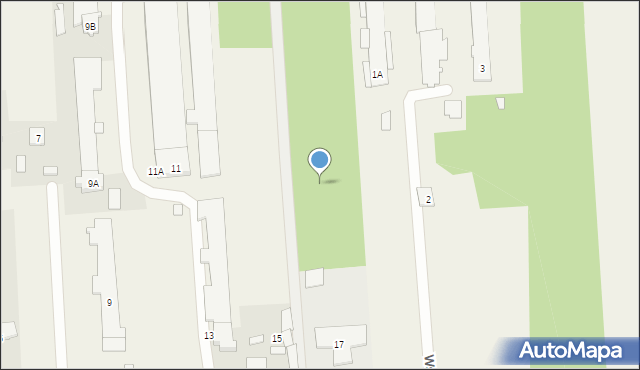 Żółwin, Południowa, 15a, mapa Żółwin