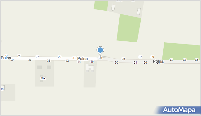 Zrębice, Polna, 33, mapa Zrębice