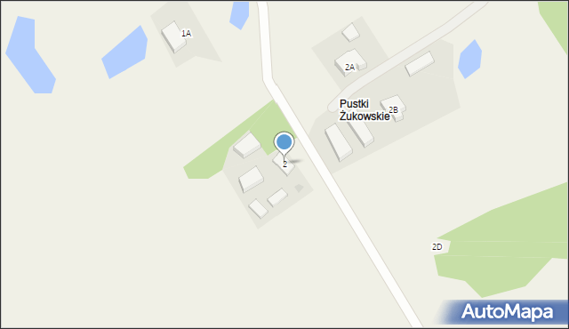 Żukowo, Pod Elżbietowo, 2, mapa Żukowo