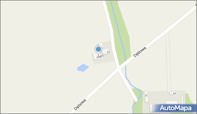 Żukowo, Pod Otomino, 10A, mapa Żukowo