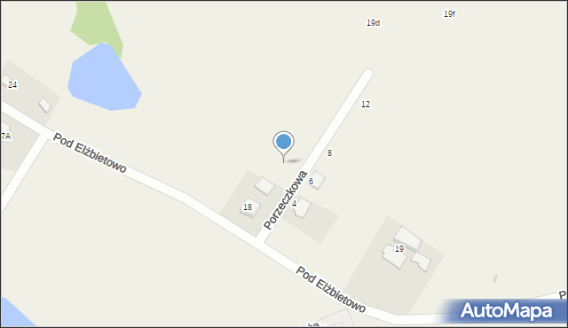 Żukowo, Porzeczkowa, 3, mapa Żukowo