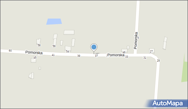 Żychlin, Pomorska, 50, mapa Żychlin