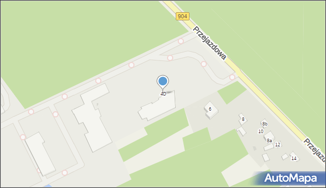 Aleksandria Pierwsza, Przejazdowa, 4D, mapa Aleksandria Pierwsza