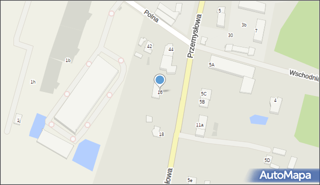 Aleksandrów Kujawski, Przemysłowa, 16, mapa Aleksandrów Kujawski