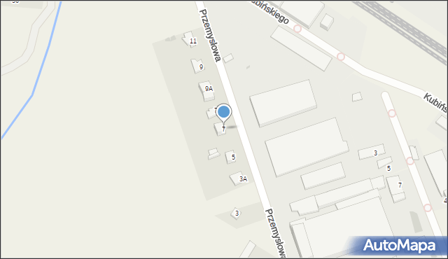 Baboszewo, Przemysłowa, 7, mapa Baboszewo