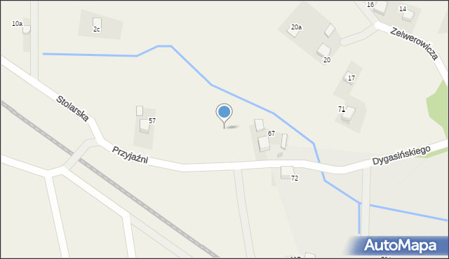 Balin, Przyjaźni, 63, mapa Balin