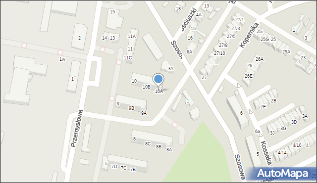 Barlinek, Przemysłowa, 10A, mapa Barlinek
