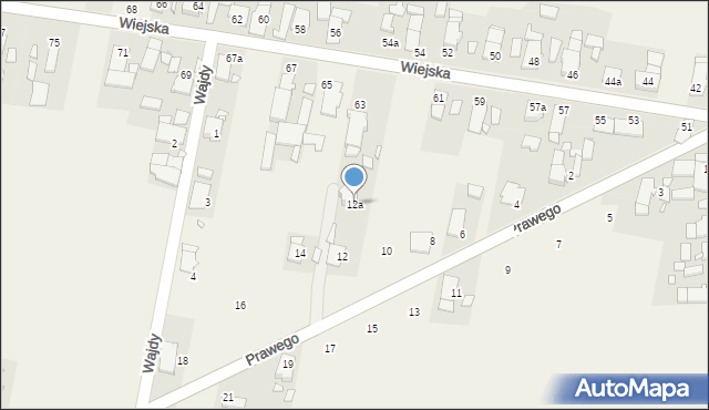 Barut, Prawego Marka, 12a, mapa Barut