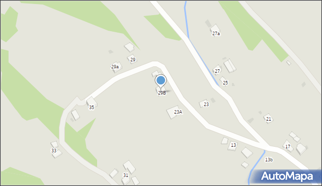 Biecz, Przedmieście Górne, 29B, mapa Biecz