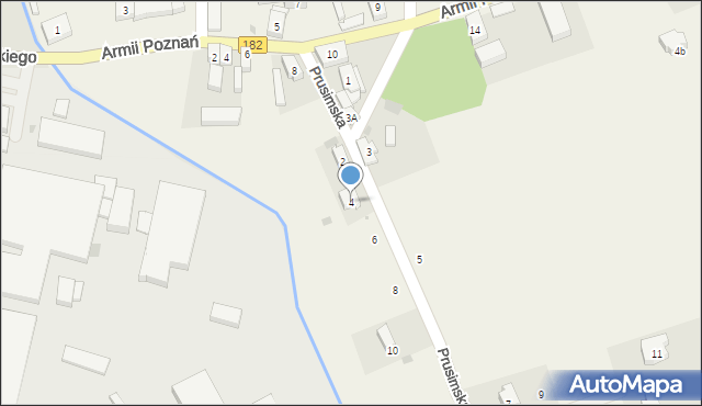 Bielsko, Prusimska, 4, mapa Bielsko