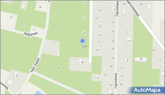 Bieniewiec, Prosta, 16, mapa Bieniewiec