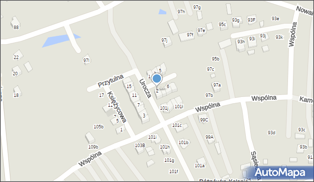 Biłgoraj, Przyjazna, 2, mapa Biłgoraj