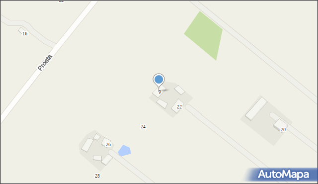 Bobrowce, Prosta, 9, mapa Bobrowce