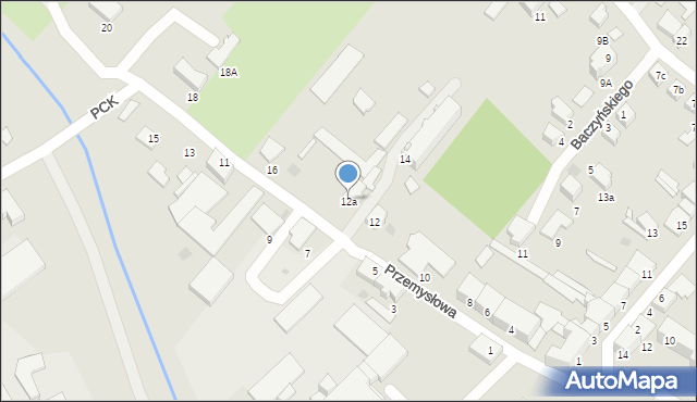 Braniewo, Przemysłowa, 12a, mapa Braniewo