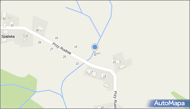 Brodła, Przy Rudnie, 12, mapa Brodła