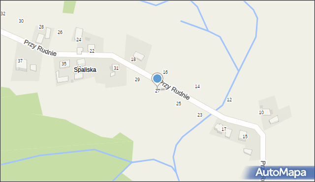 Brodła, Przy Rudnie, 27, mapa Brodła