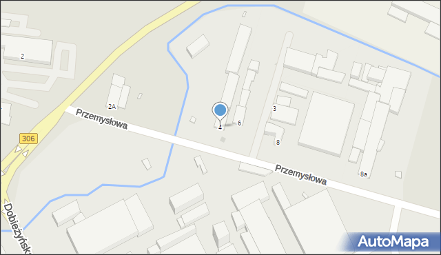 Buk, Przemysłowa, 4, mapa Buk