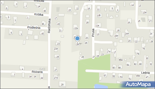 Celestynów, Prusa Bolesława, 24, mapa Celestynów