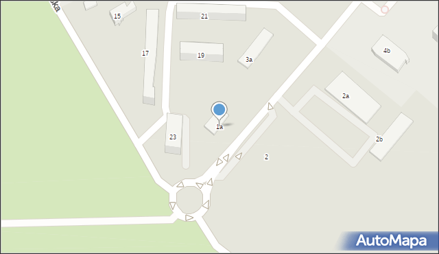 Chojnice, Przemysłowa, 1a, mapa Chojnic