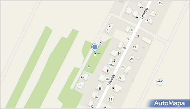 Ciemne, Przyjemna, 7, mapa Ciemne