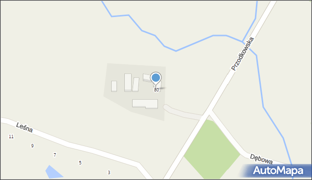 Czeczewo, Przodkowska, 80, mapa Czeczewo