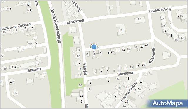 Czeladź, Prusa Bolesława, 4, mapa Czeladź