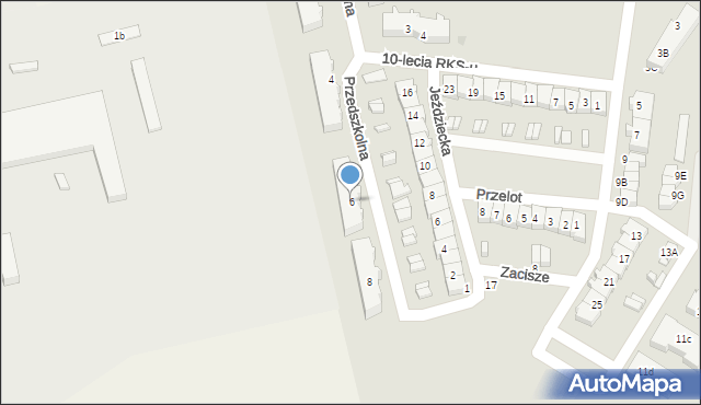 Czempiń, Przedszkolna, 6, mapa Czempiń