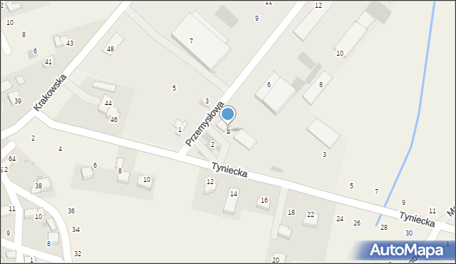 Czernichów, Przemysłowa, 4, mapa Czernichów