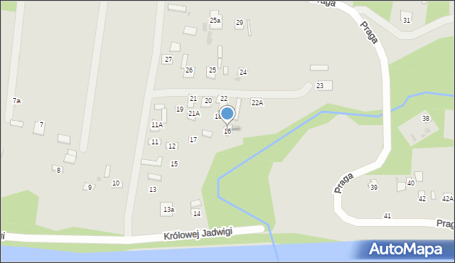 Czerwińsk nad Wisłą, Praga, 16, mapa Czerwińsk nad Wisłą