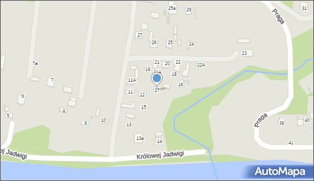 Czerwińsk nad Wisłą, Praga, 17, mapa Czerwińsk nad Wisłą